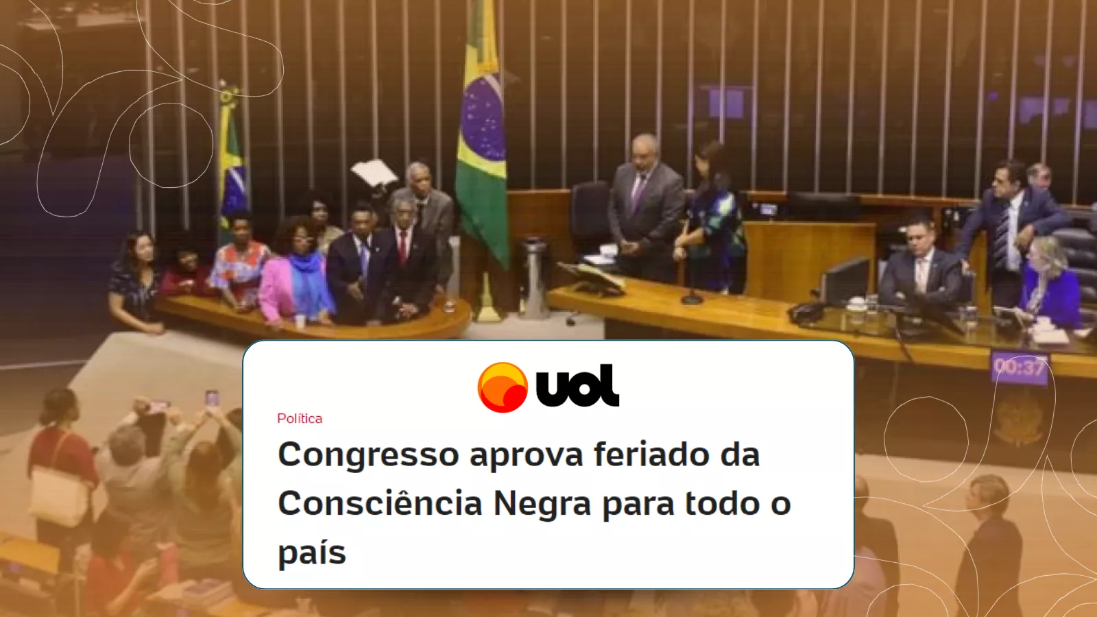 Congresso aprova feriado da Consciência Negra para todo o país