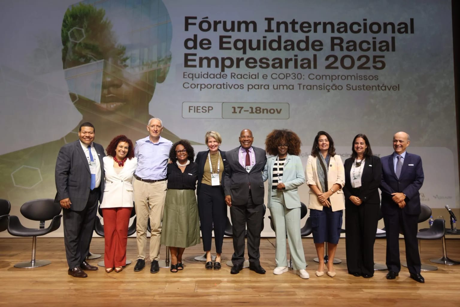 Encontro de Presidentes no Fórum Internacional de Equidade Racial 2025