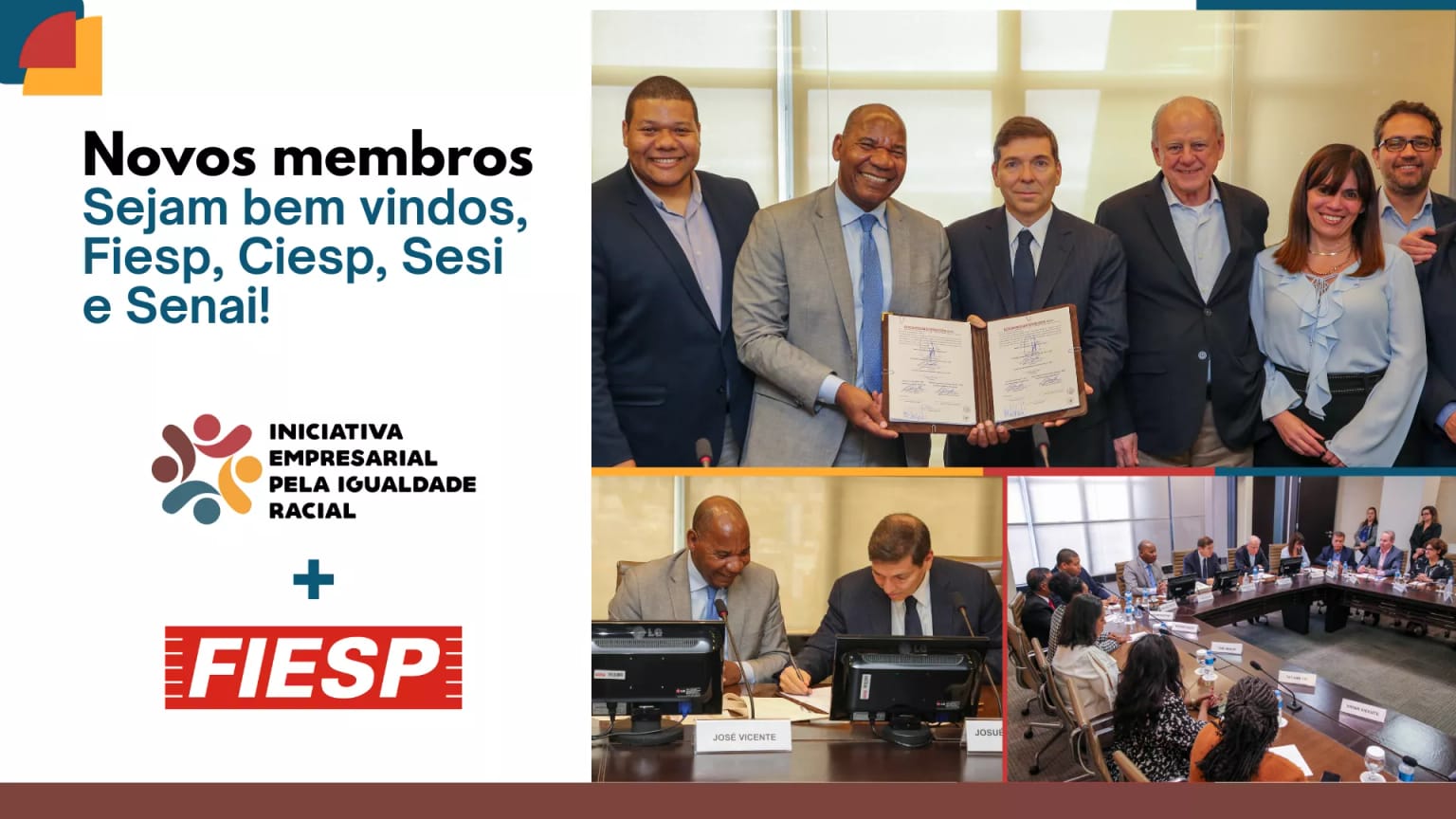Adesão Fiesp, Ciesp, Sesi e Senai